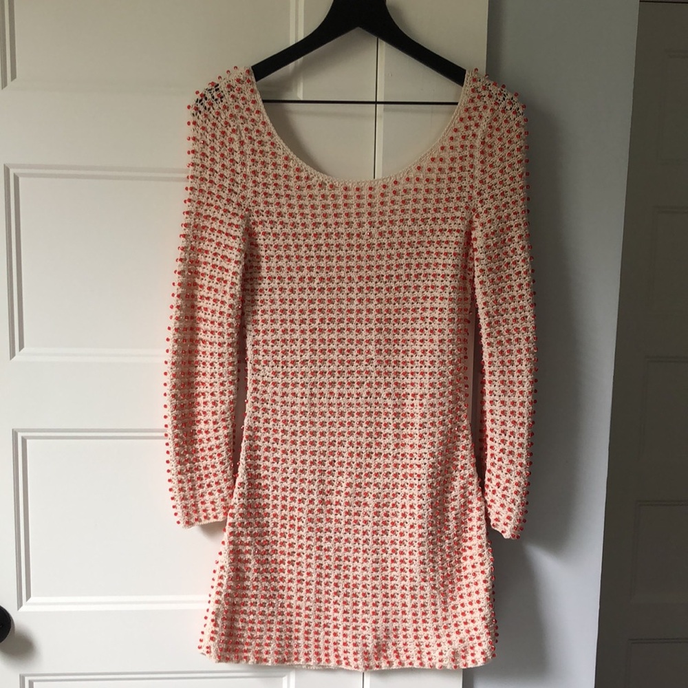 Doen Solandis Red & Beige Sample Dress